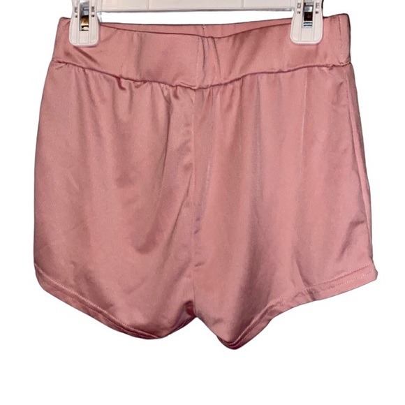 Pink Spandex Shorts - Picture 2 of 2